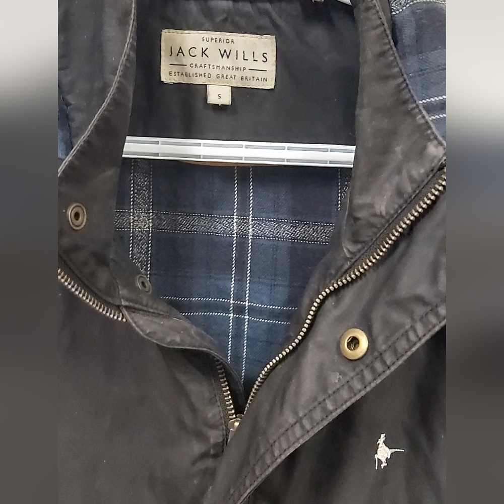 Jack Wills wax cotton jacket